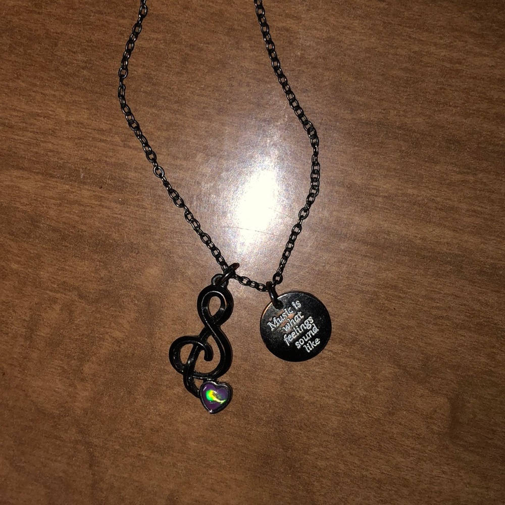 Music Note Necklace